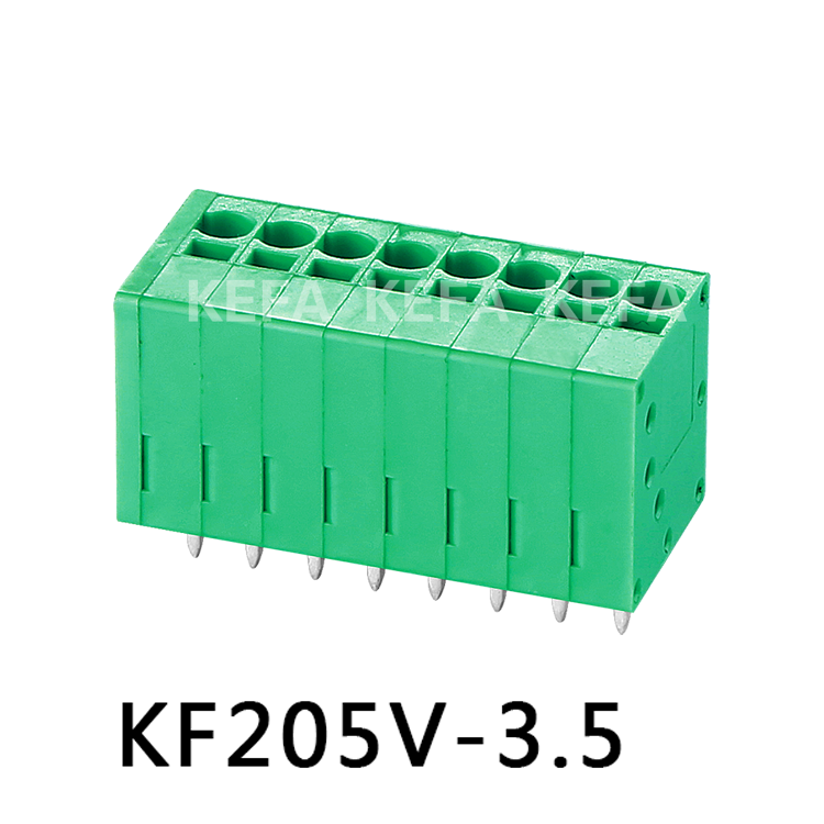 KF205V-3.5 Пружинная клеммная колодка