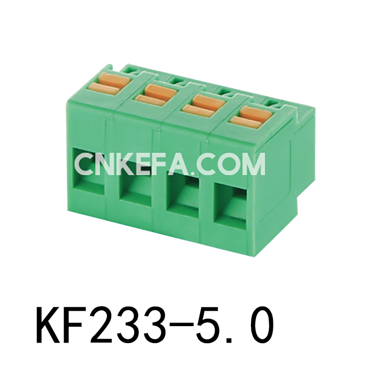 KF233-5.0 Пружинная клеммная колодка