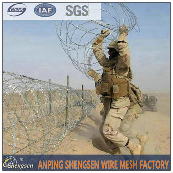 concertina wire