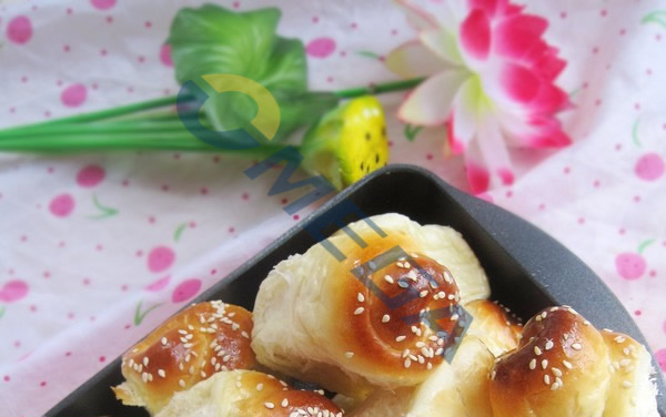 欧美佳教你做芝麻蜂蜜小面包
