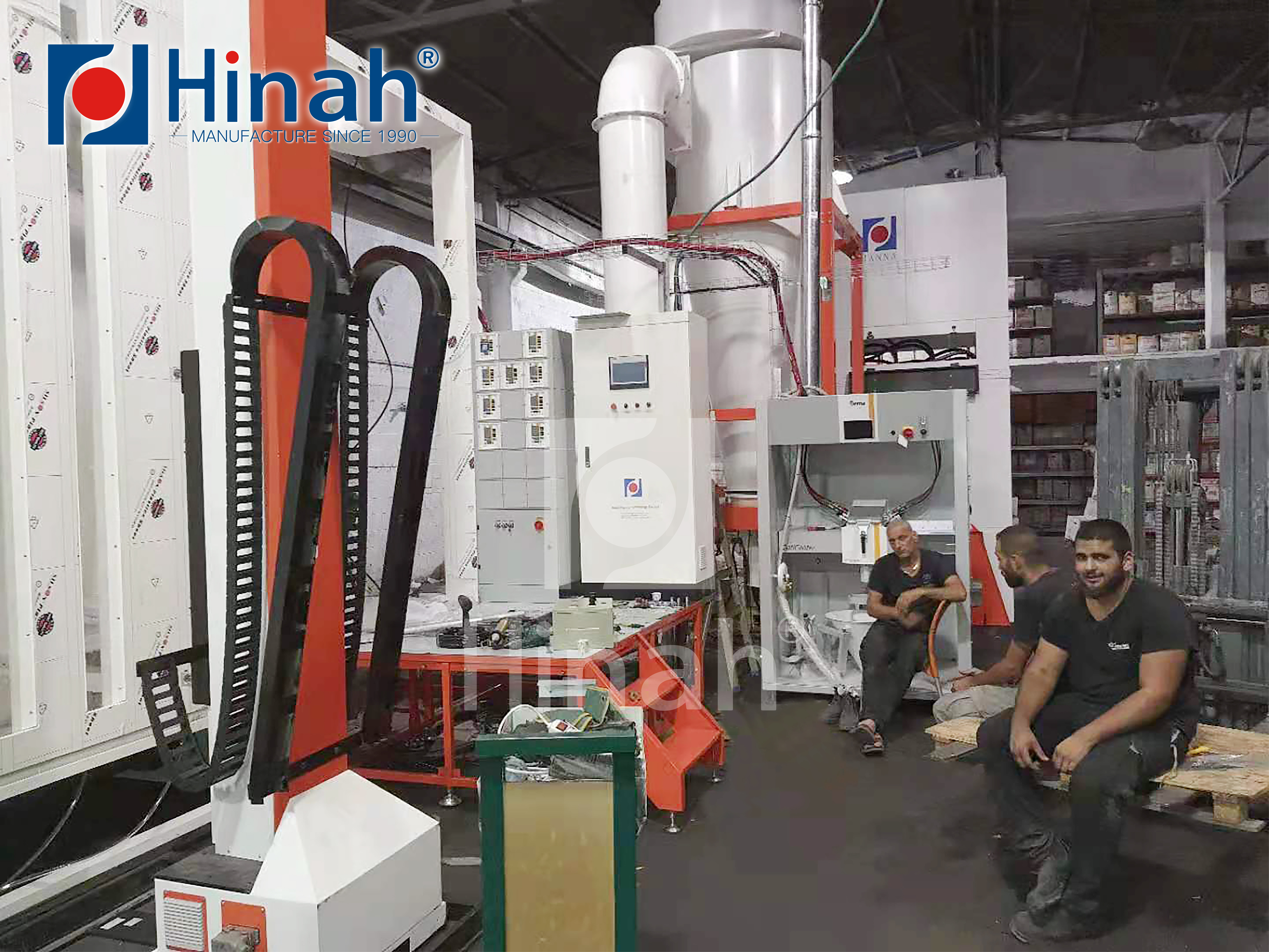 powder coating line