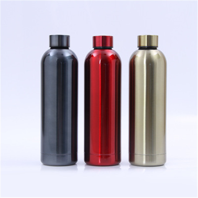 Double Wall Stainless Steel Water Bottle, 500 ML Custom Color Vacuum ...