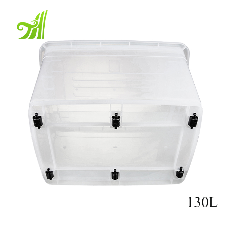 Promotional New Design Plastic Compartment Storage Box With Lid