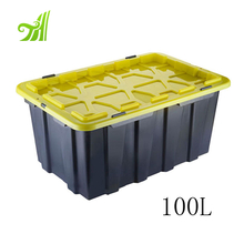 Wholesale Customized 100L Heavy Duty Storage Box Plastic