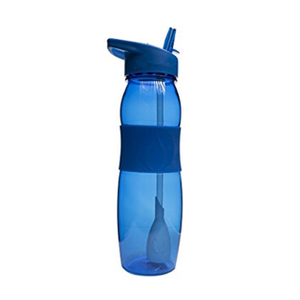 BPA FREE Travel Water Bottle, Custom Logo Space Bottle, Plastic Sports Bottle With Straw