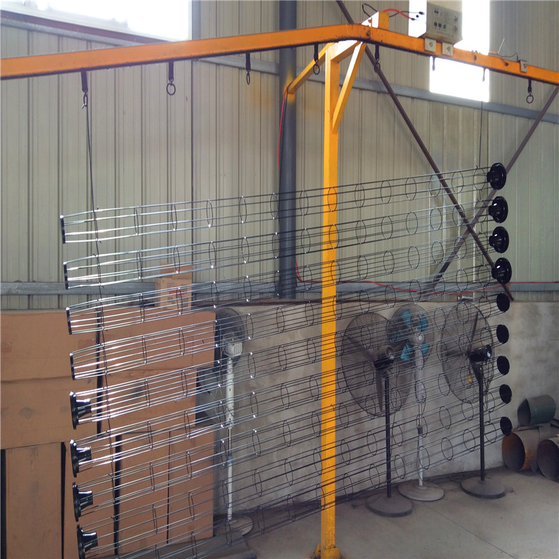 lamp post powder spraying machine 03