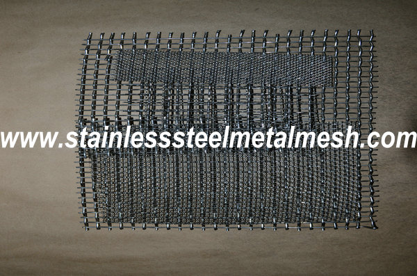 BWG10 (3.25mm Wire Dia.) Crimped Wire Mesh Aperture Size 25mm