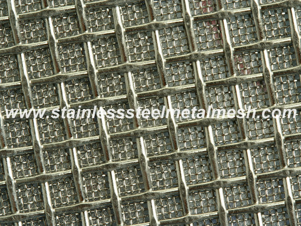Sintered square woven mesh