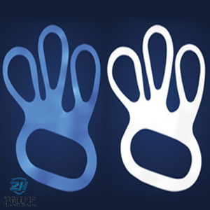 Ring Mesh Gloves Tensioner Made From Hygienic and Elastic Polymeric Material