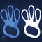 Ring Mesh Gloves Tensioner Made From Hygienic and Elastic Polymeric Material