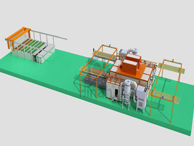 2-Manual Powder Coating Line -1