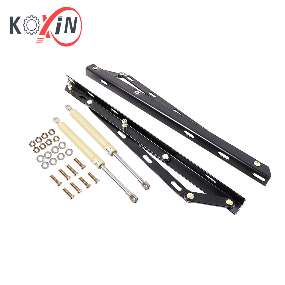 Gas piston for bed mechanism