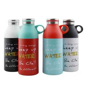 Wholesale Hot And Cool Water Bottle Stainless Steel Flask with Tea Cup