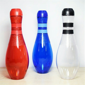 BPA FREE Hot Selling Factory Competitive Price Bowling Plastic Drinking Water Bottle Free Samples