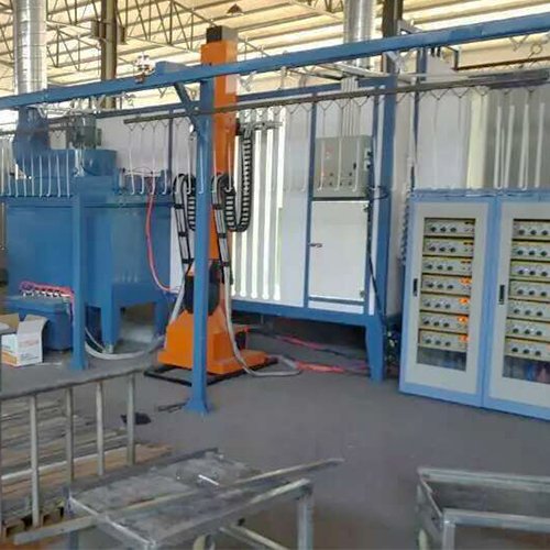 Small Workpiece Powder Coating Line7