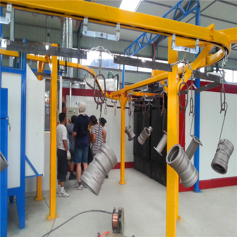 valve body powder coating machine 01