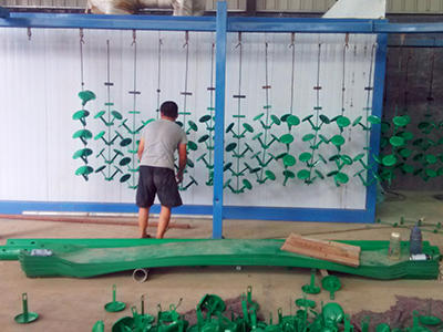 Small Workpiece Powder Coating Line