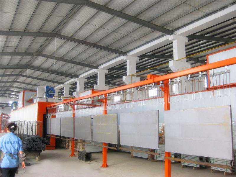 powder coating line