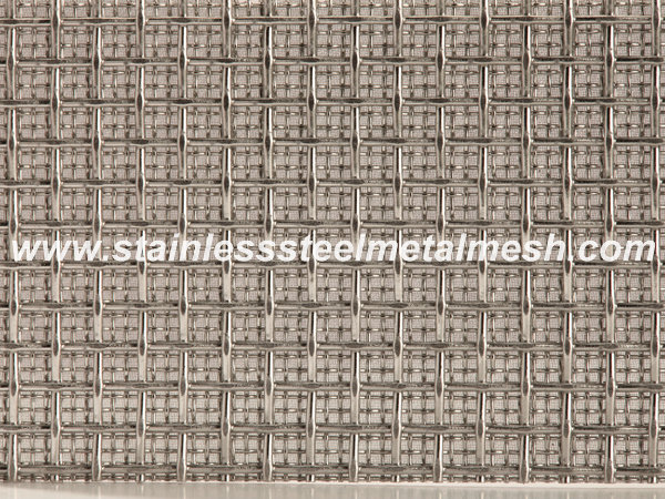 Sintered square woven mesh