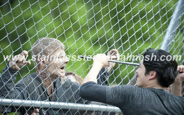 Stainless Steel Chain Link Fence Mesh