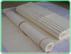Steel plate special-purpose polishing felt product