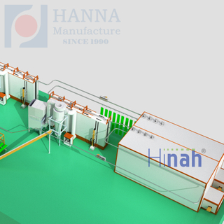 Traffic Facilities Powder Coating Line