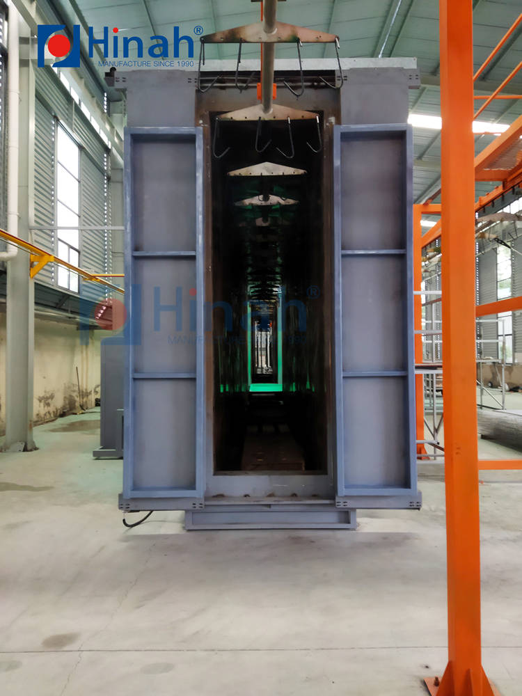 Influence of curing and drying on the effect of powder coating (2)