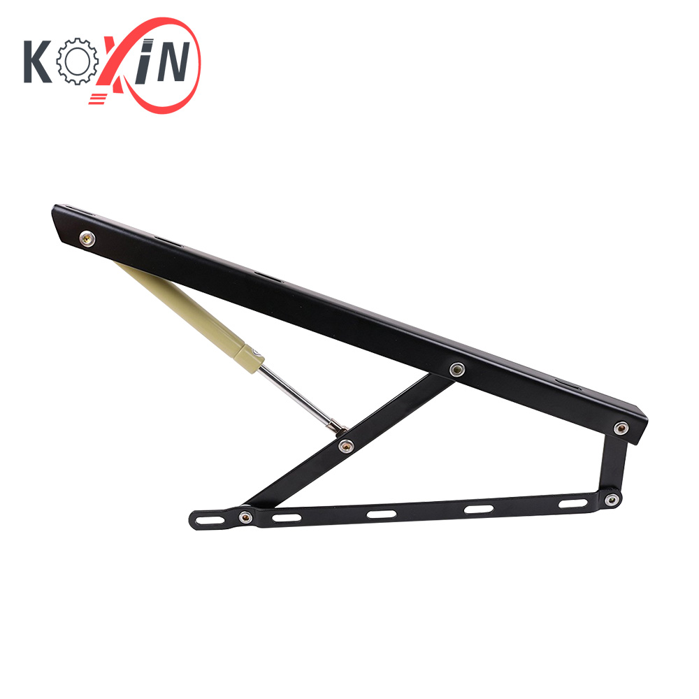 Gas piston for bed mechanism