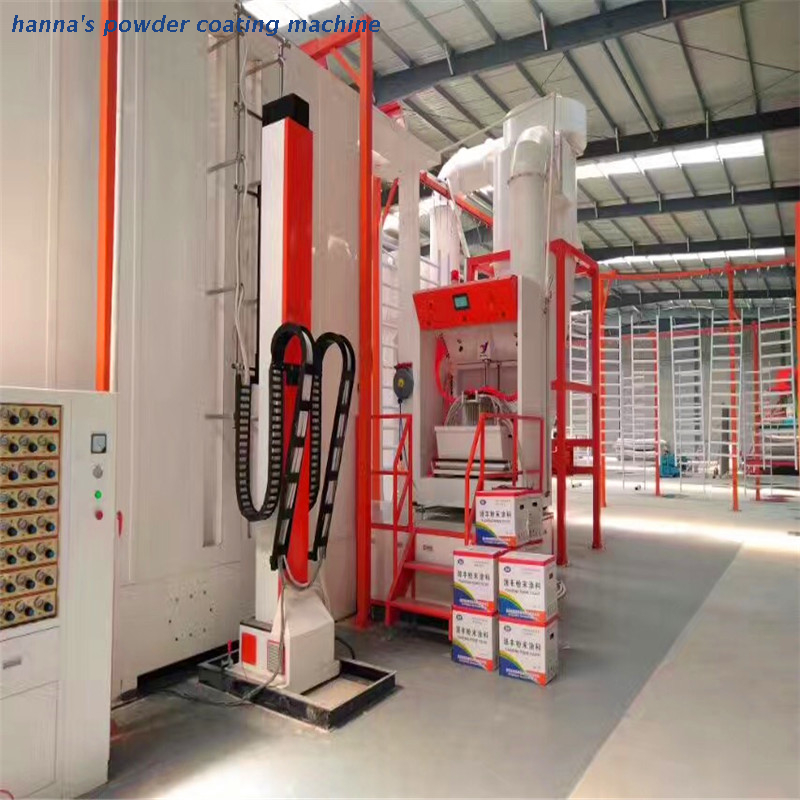 Fast automatic color change spraying booth (1)