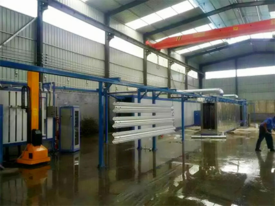 Guardrail Powder Coating Line