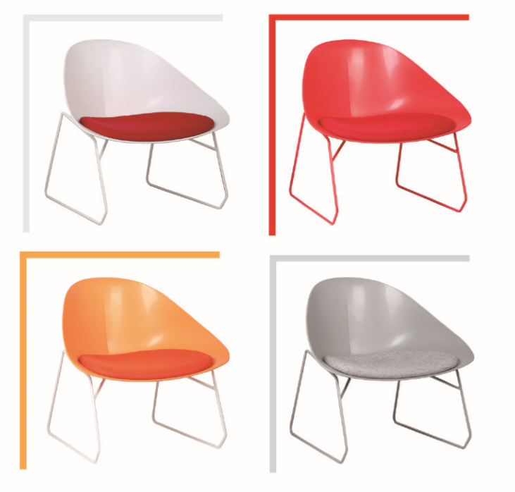 New-Modern-Gray-Accent-Chair-Leisure-Arm