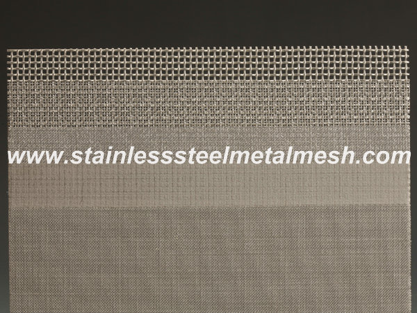 Sintered square woven mesh