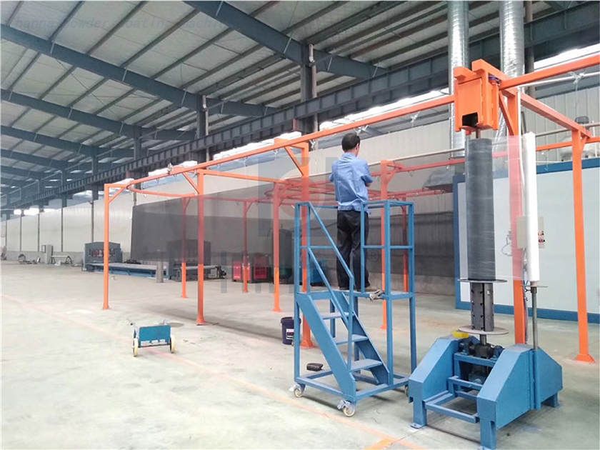 Metal Wire Mesh Powder Coating Line