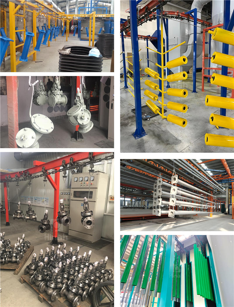 Valve &Steel Pipe Powder Coating Line