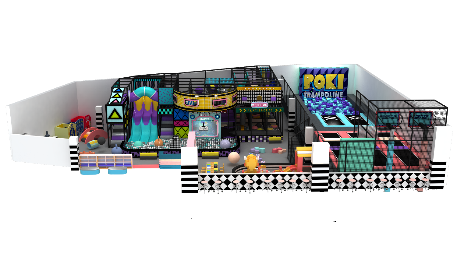compact urban indoor playground 3
