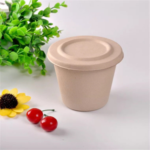 Costom Logo Disposable Paper Cup With Lid