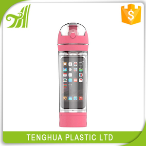 Factory Wholesale Tritan Material Phone Storage Plastic Water Bottle