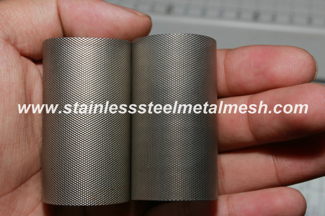 Filter Cylinder Made of Mirco Hole Expanded Metal Mesh