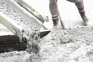 Placing concrete in hot weather