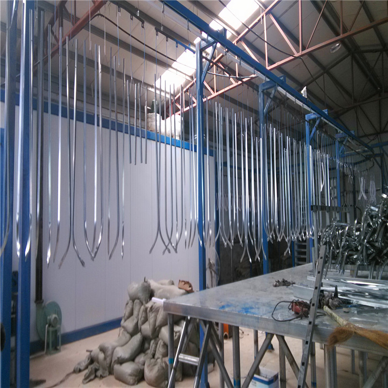 guard bar powder coating machine 02