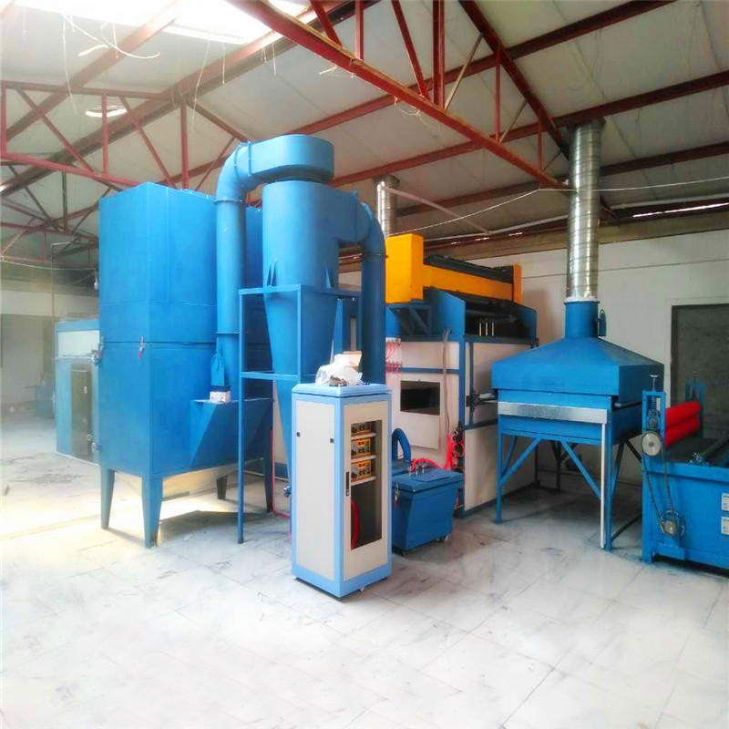 horizontal powder coating equipment