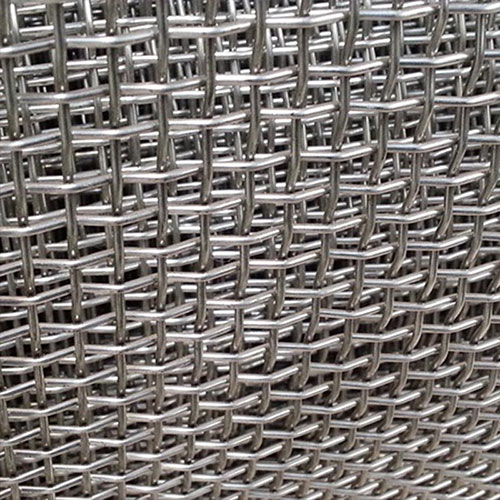 Stainless steel crimped wire mesh