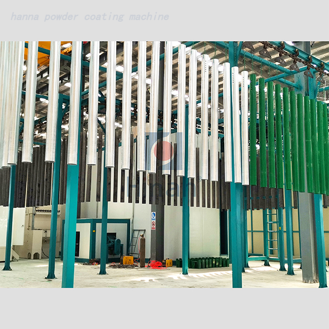 Valve &Steel Pipe Powder Coating Line