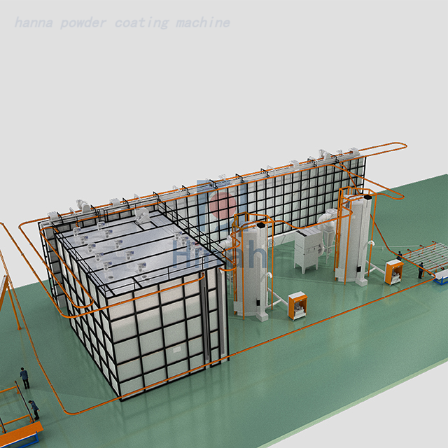 Aluminium Profile powder coating line