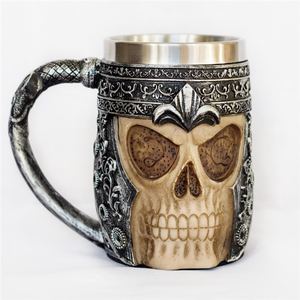 Metal Custom Design 3D Mug , Stainless Steel Coffee Mug For Office/Household