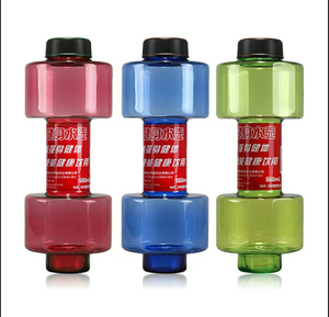 Factory Competitive Price Standard Match Dumbbell Water Bottle
