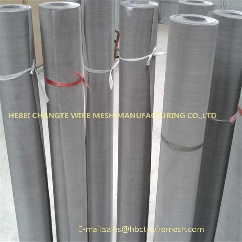 The weaving method of stainless steel screen mesh