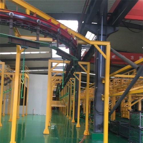 Tower Crane Powder Coating Production Line