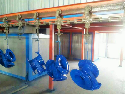 Small Workpiece Powder Coating Line