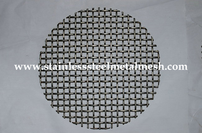 Stainless Steel Filter Crimped Mesh Disc